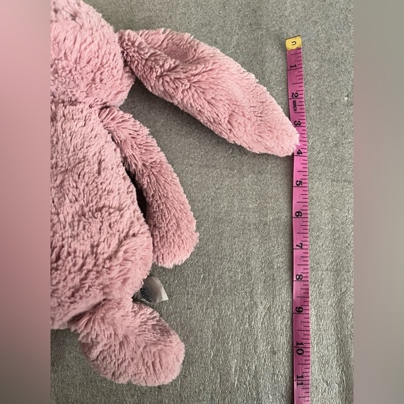 Jellycat Plush Pink Bunny plush 11” - Picture 3 of 4